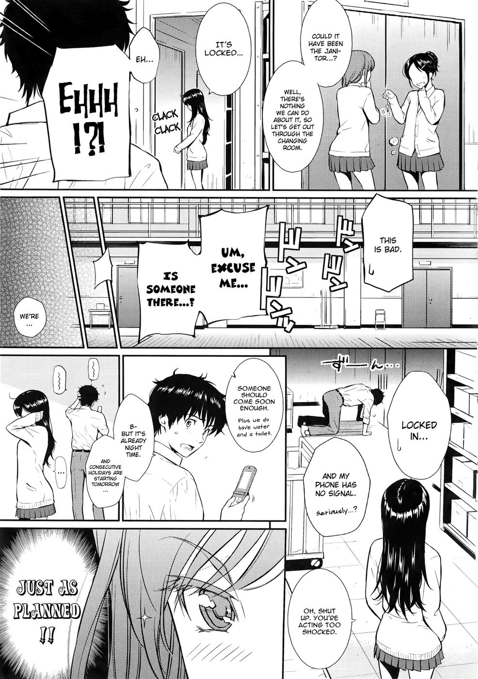 Hentai Manga Comic-Renai Sample 2-Chapter 2-I Lock You-3